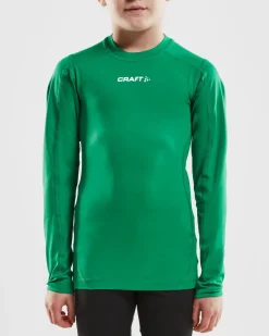 Craft Sportswear T-Shirt^Ability Compression Long Sleeve Jr Team Green