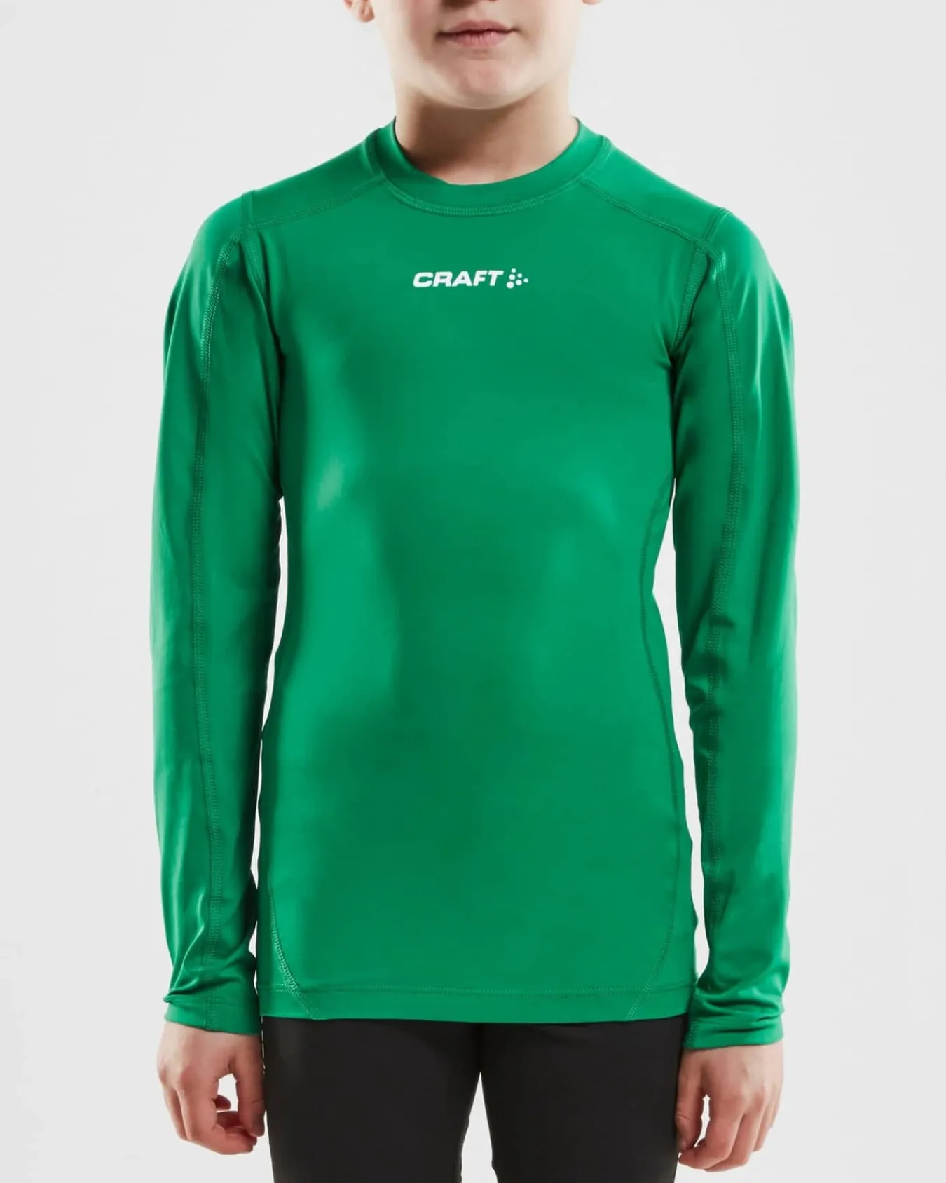 Craft Sportswear T-Shirt^Ability Compression Long Sleeve Jr Team Green