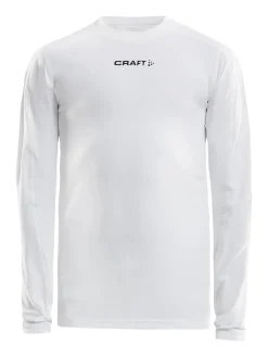 Craft Sportswear T-Shirt^Ability Compression Long Sleeve Jr White