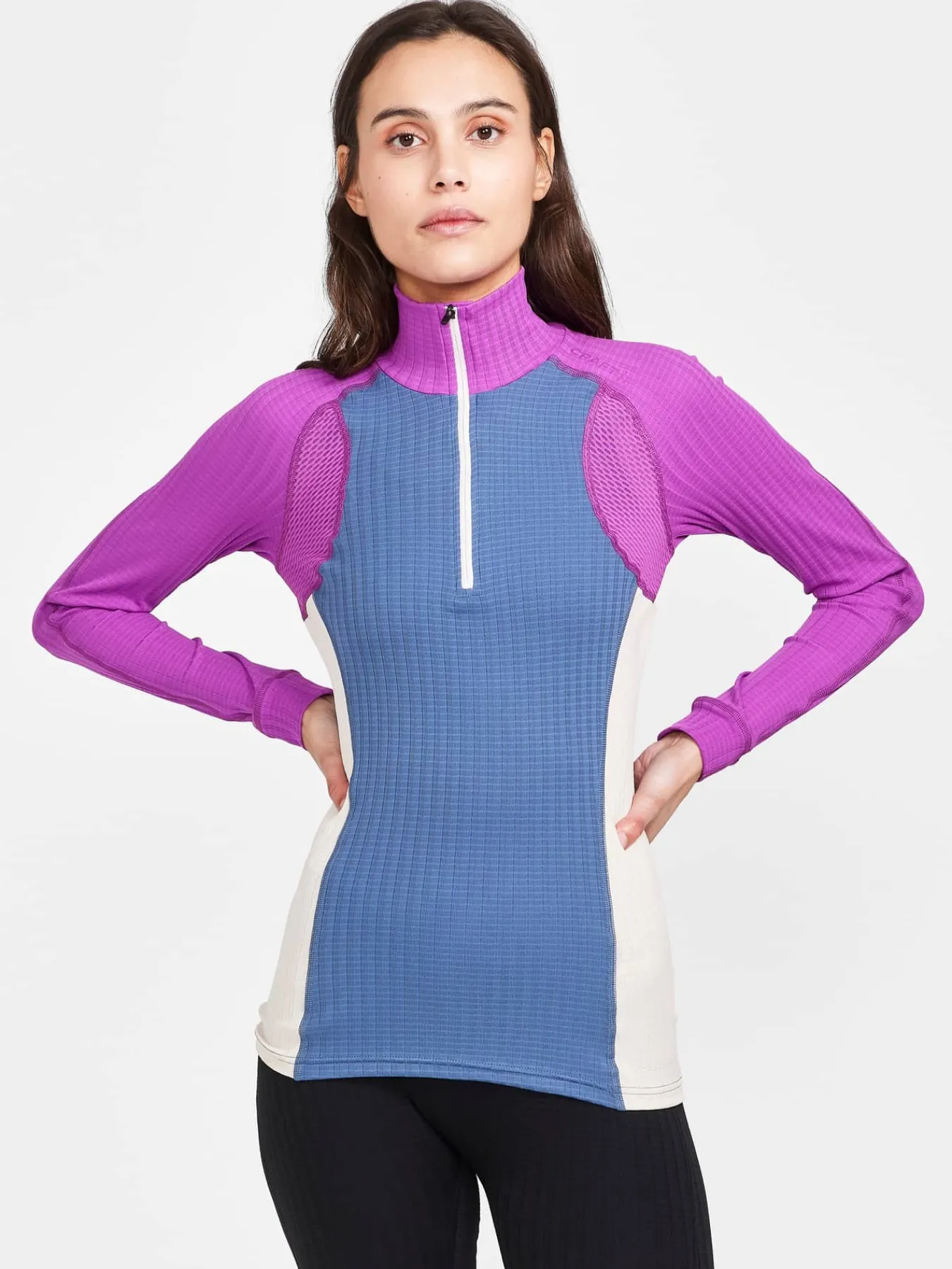 Craft Sportswear Underställ|Aktiva Underställ^Active Extreme X ZIP LS W Flow-Cassius