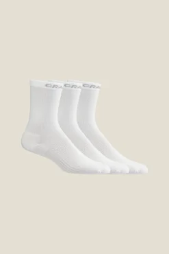 Craft Sportswear Strumpor|Träning^Active High Sock 3-Pack White