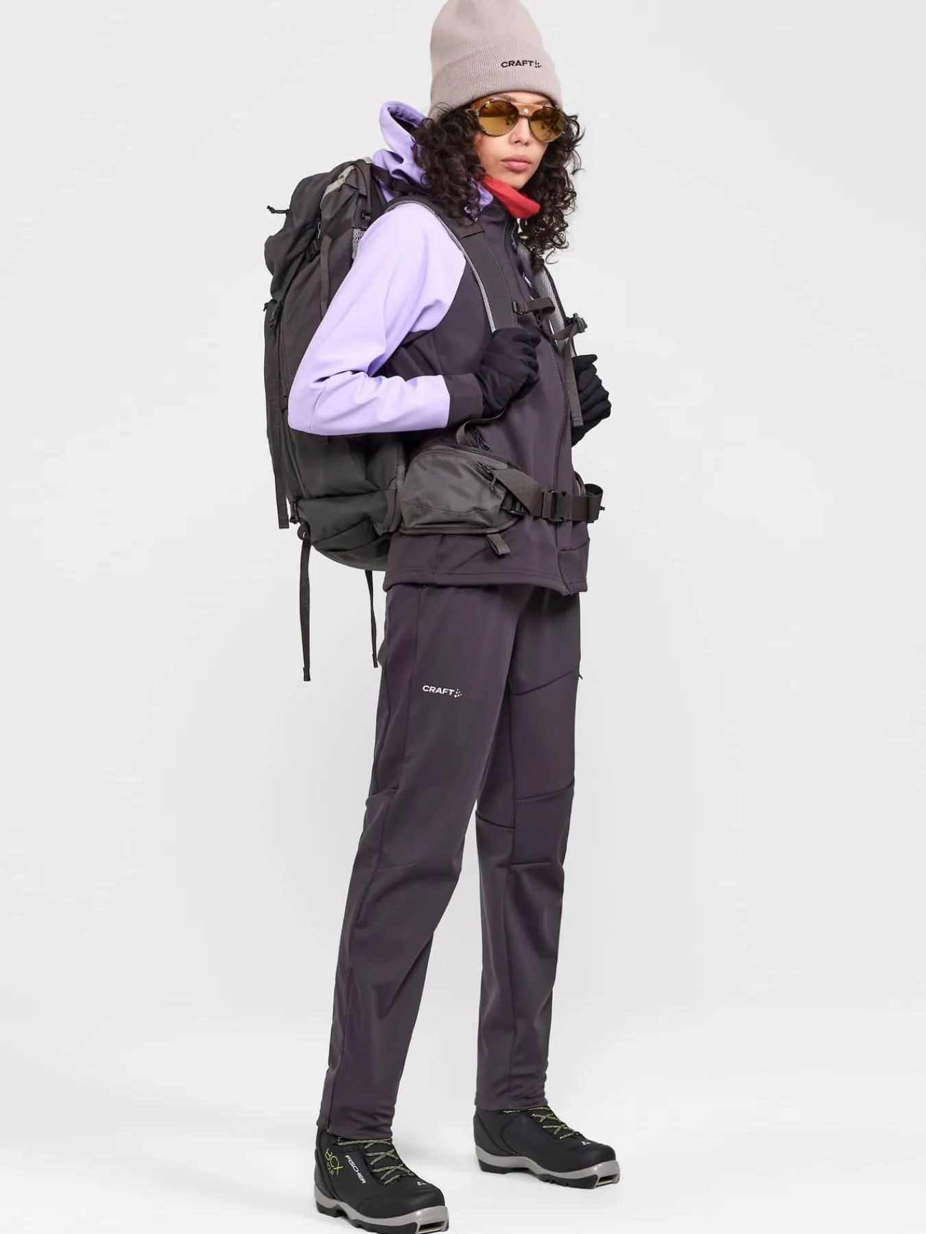 Craft Sportswear Jackor & Västar|Längdskidor^ADV Backcountry Hybrid Jacket W Slate-Lavender