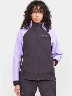 Craft Sportswear Jackor & Västar|Längdskidor^ADV Backcountry Hybrid Jacket W Slate-Lavender
