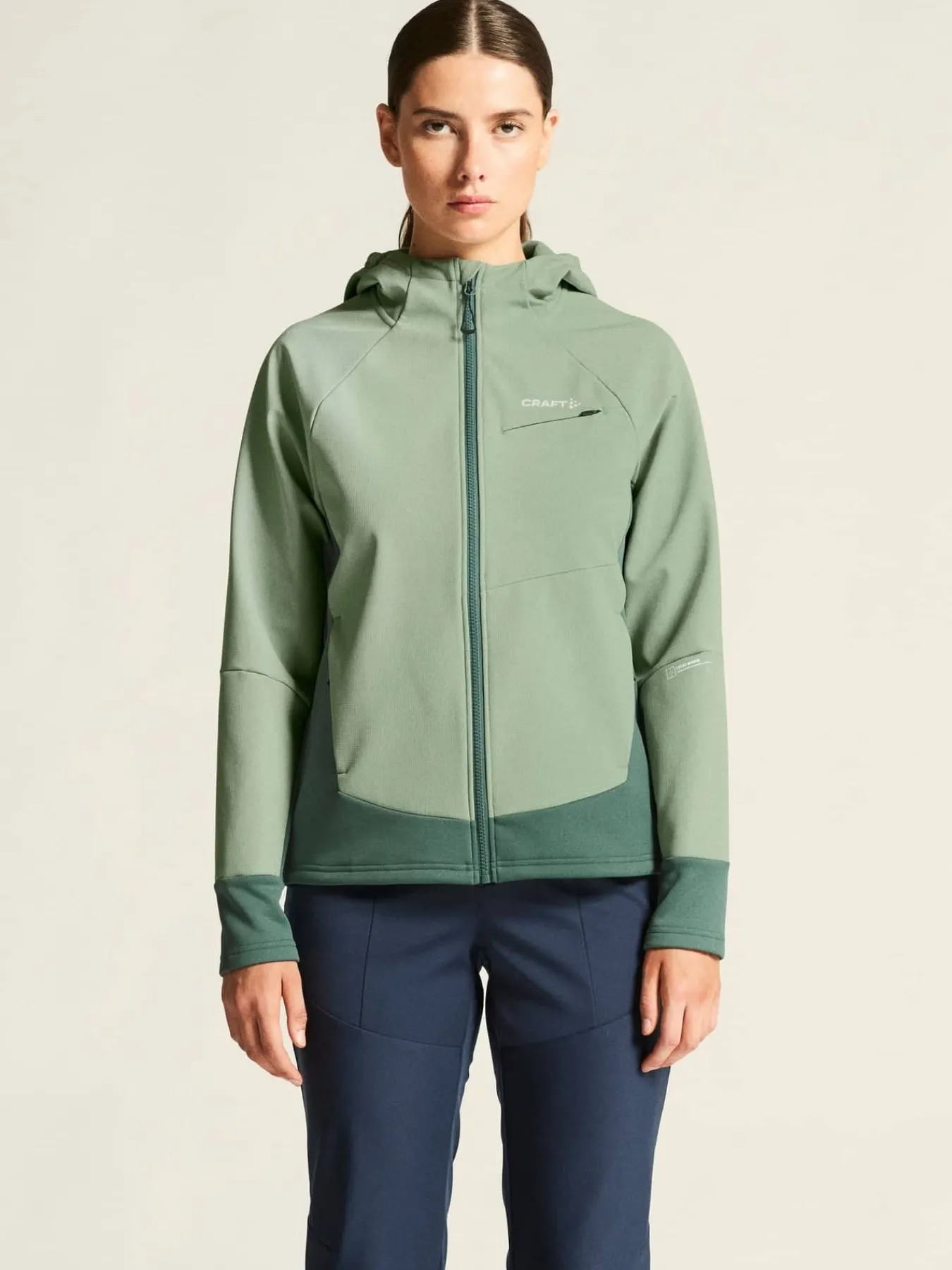 Craft Sportswear Jackor & Västar|Längdskidor^ADV Backcountry Hybrid Jacket W Oceana/Atlantic