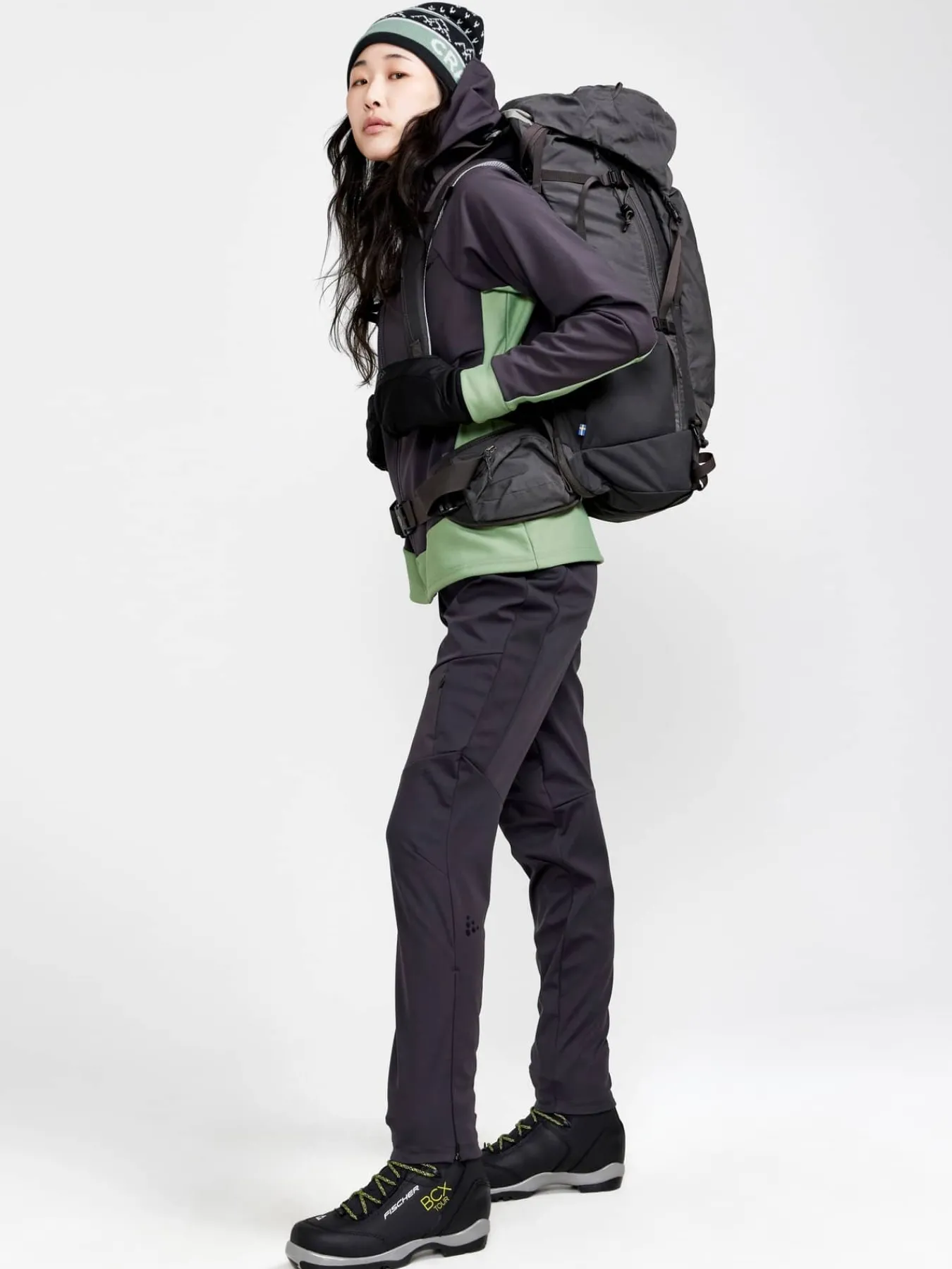 Craft Sportswear Byxor|Längdskidor^ADV Backcountry Hybrid Pants W Slate