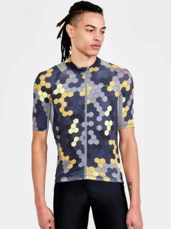 Craft Sportswear T-Shirts & Tröjor^ADV Endur Graphic Jersey M Multi-Giallo