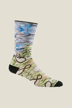 Craft Sportswear Strumpor|Underställ^ADV Endur Graphic Sock Blaze-Free