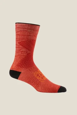 Craft Sportswear Strumpor|Underställ^ADV Endur Graphic Sock Rhubarb-Sour