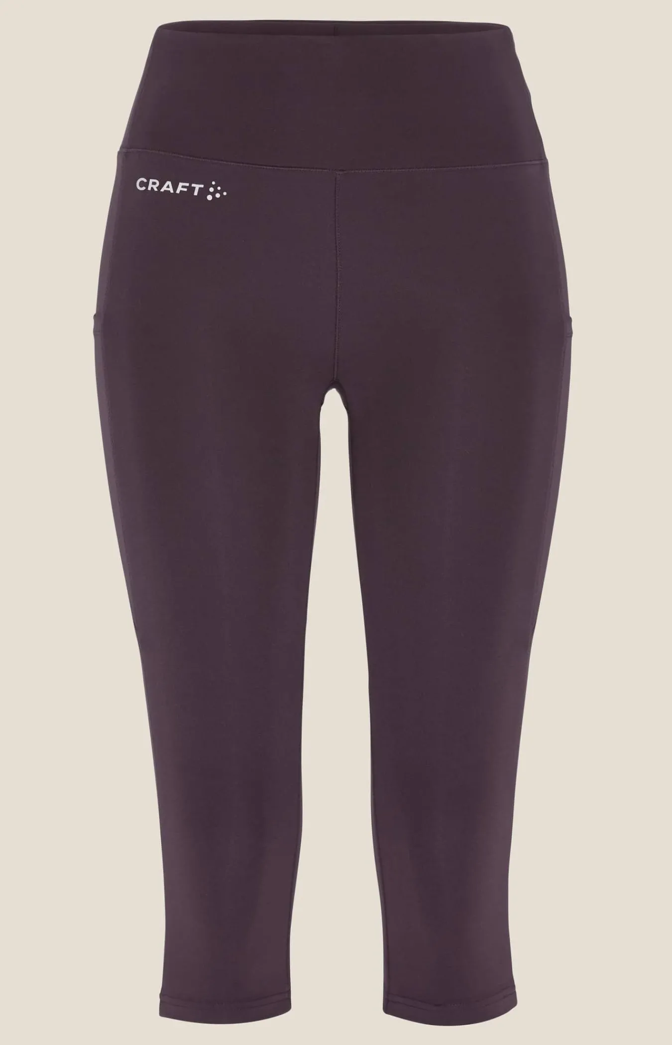 Craft Sportswear Tights|Träning^ADV Essence Capri Tights 2 W Dk Plum