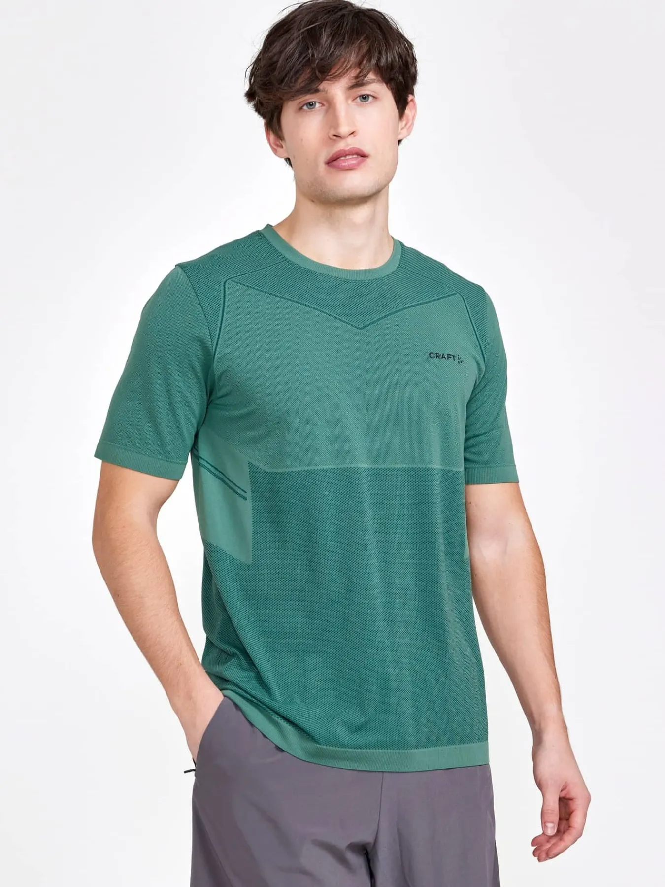 Craft Sportswear T-Shirts & Tröjor|Träning^ADV Essence Fuseknit Tee M Moss