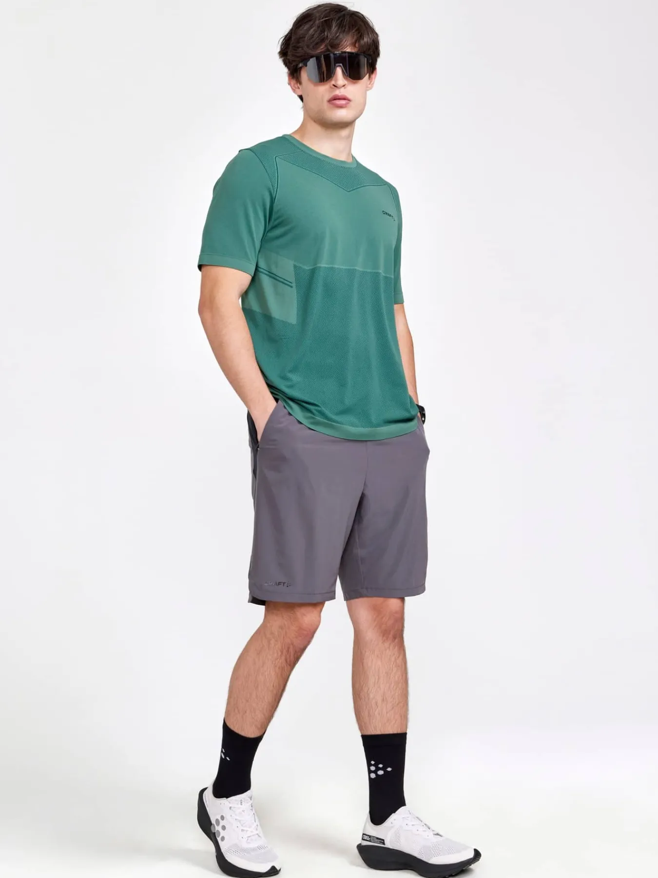 Craft Sportswear T-Shirts & Tröjor|Träning^ADV Essence Fuseknit Tee M Moss
