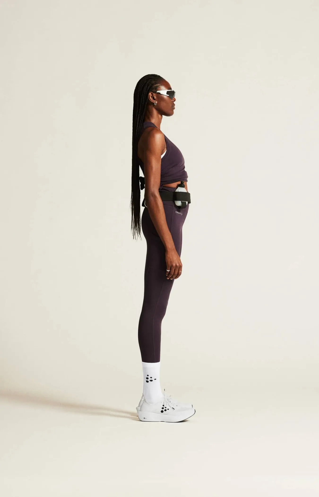 Craft Sportswear Tights|Träning^ADV Essence High Waist Warm Tights W Dk Plum