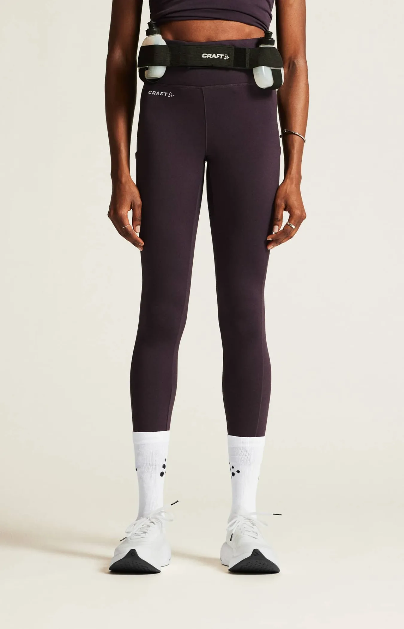 Craft Sportswear Tights|Träning^ADV Essence High Waist Warm Tights W Dk Plum