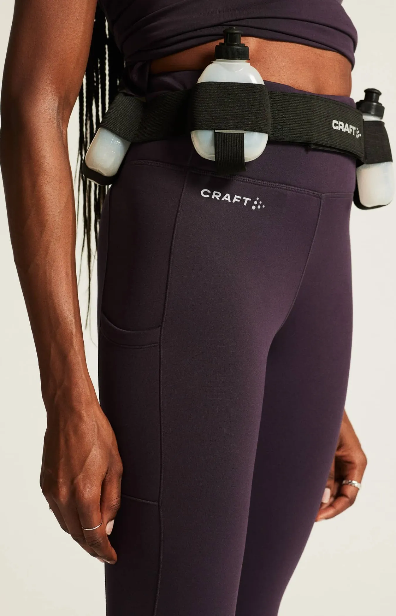 Craft Sportswear Tights|Träning^ADV Essence High Waist Warm Tights W Dk Plum
