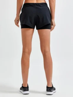 Craft Sportswear Shorts|Träning^ADV Essence 2-in-1 Shorts W Black