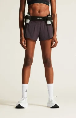Craft Sportswear Shorts|Träning^ADV Essence 2-in-1 Shorts W Dk Plum