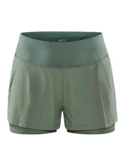 Craft Sportswear Shorts|Träning^ADV Essence 2-in-1 Shorts W Thyme