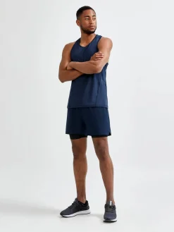 Craft Sportswear Shorts|Träning^ADV Essence 2-in-1 Stretch Shorts M Blaze