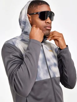 Craft Sportswear Hoodies & Sweatshirts|T-Shirts & Tröjor^ADV Essence Jersey Hood Jacket M Granite-Ecru