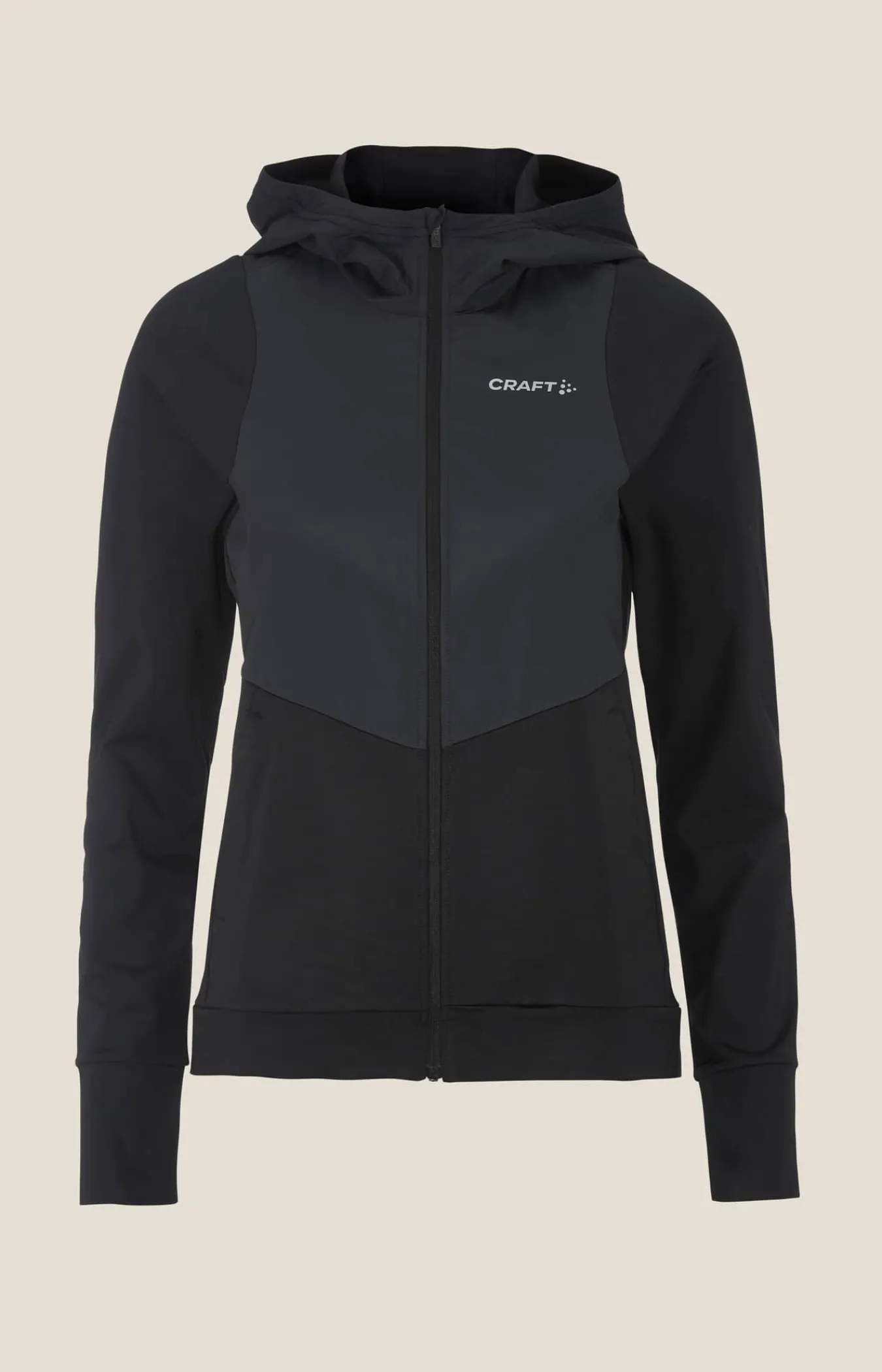 Craft Sportswear Hoodies & Sweatshirts|Träning^ADV Essence Jersey Hood Jacket 2 W Black