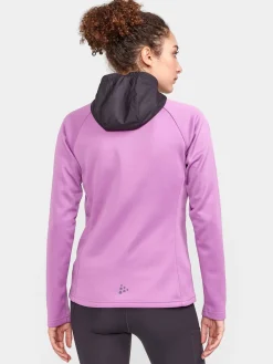 Craft Sportswear Hoodies & Sweatshirts|Träning^ADV Essence Jersey Hood Jacket W Lupine-Slate