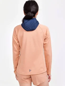 Craft Sportswear Hoodies & Sweatshirts|Träning^ADV Essence Jersey Hood Jacket W Cliff-Blaze