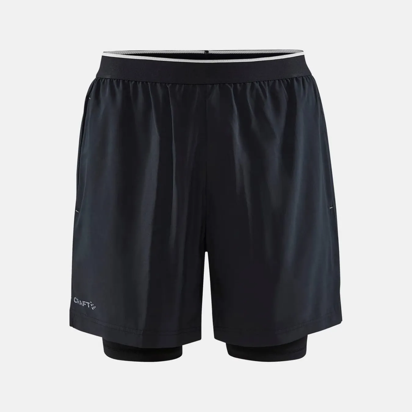 Craft Sportswear Shorts|Träning^ADV Essence Perforated 2-in-1 Stretch Shorts M Black