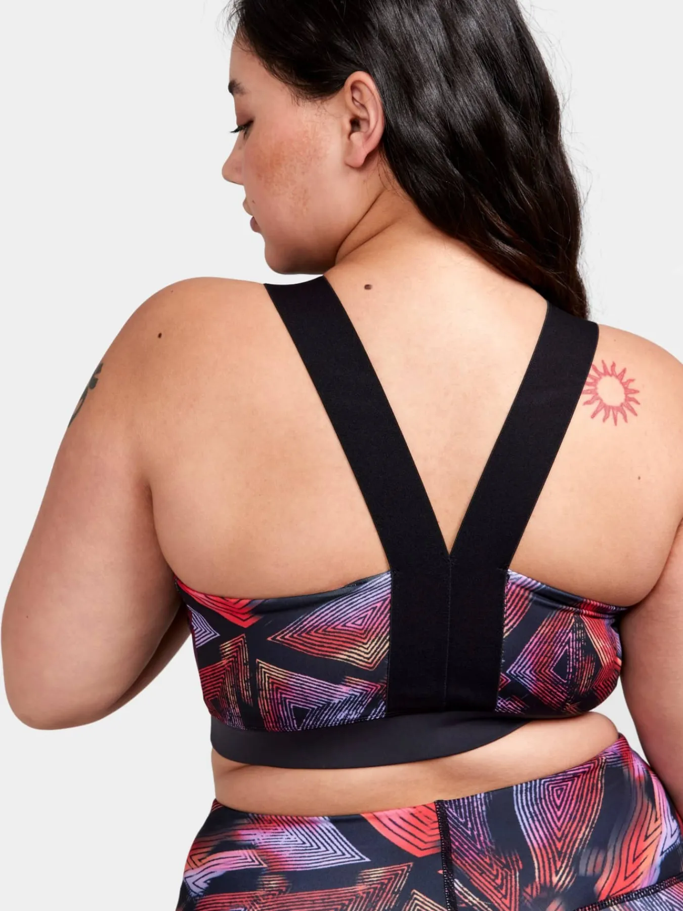 Craft Sportswear Linnen|Träning^ADV Essence Plus Sport Top W Black-Lavender