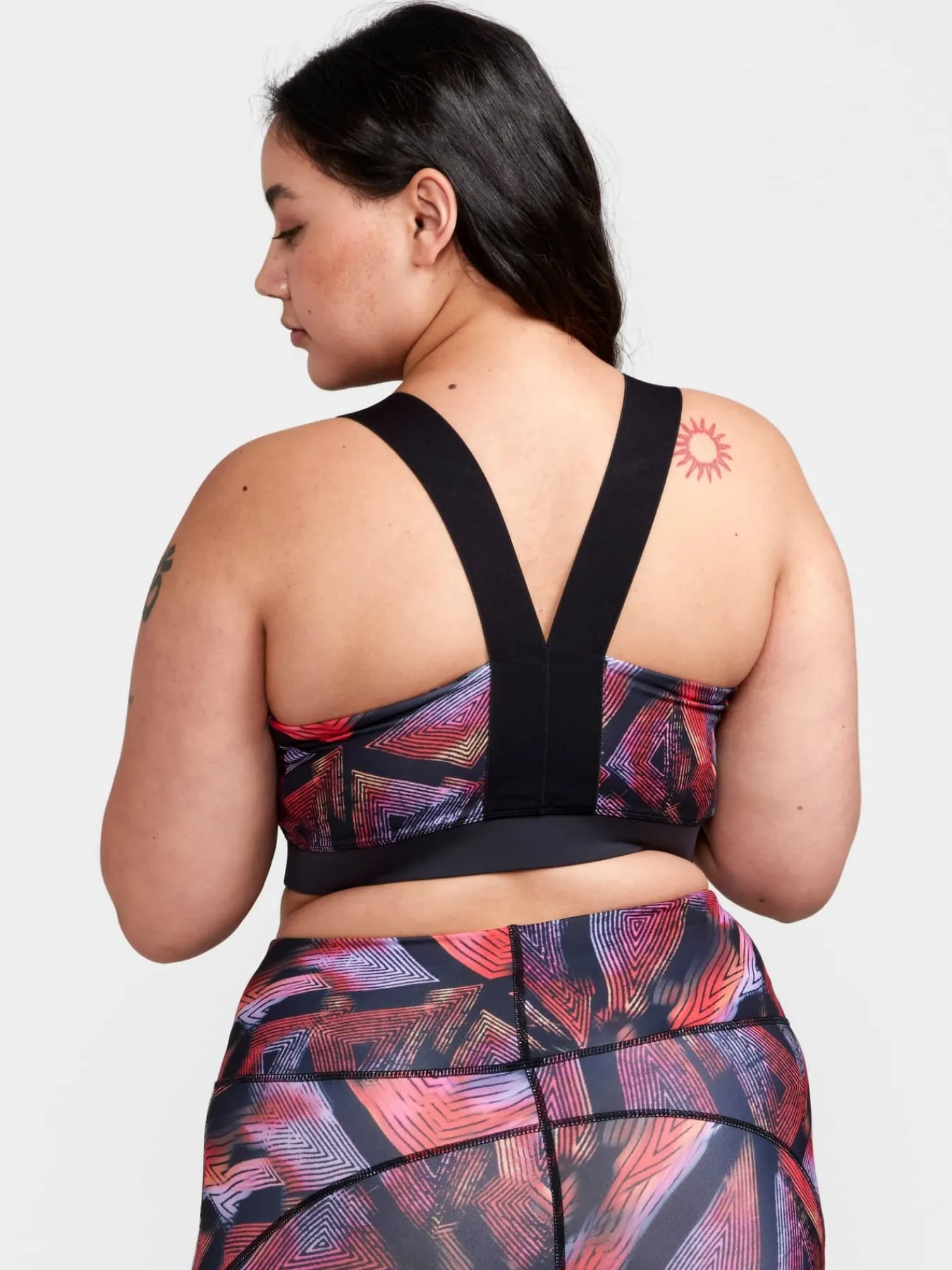 Craft Sportswear Linnen|Träning^ADV Essence Plus Sport Top W Black-Lavender