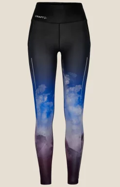 Craft Sportswear Tights|Träning^ADV Essence Run Tights W Black/Jump