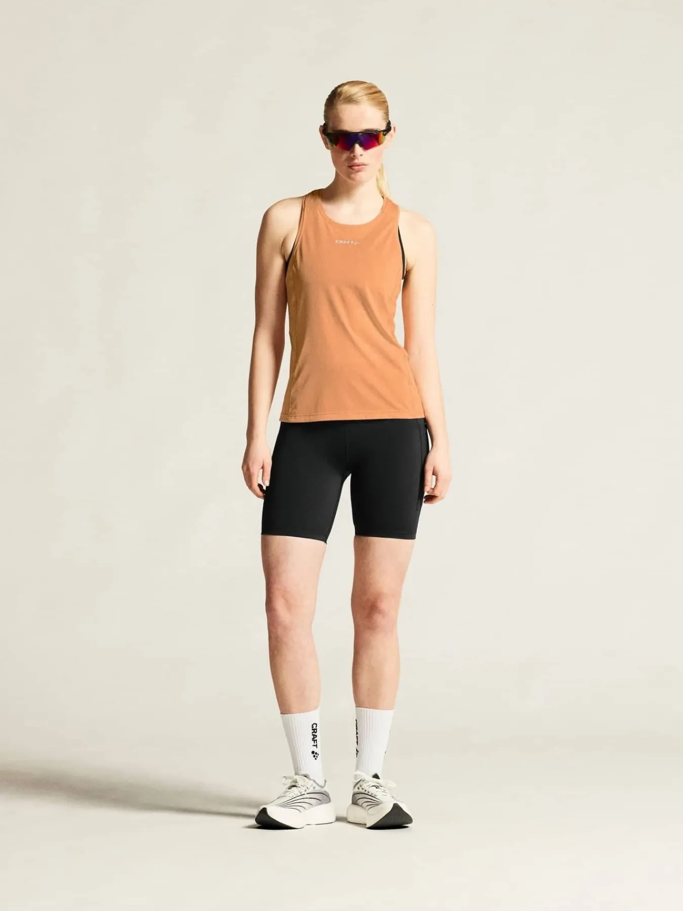 Craft Sportswear Linnen|Träning^ADV Essence Singlet 2 W Apricot