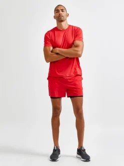 Craft Sportswear T-Shirts & Tröjor|Träning^ADV Essence SS Tee M Bright Red