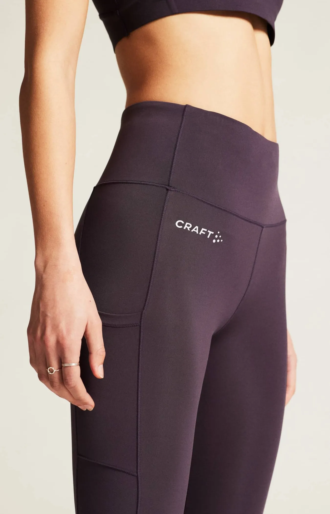 Craft Sportswear Tights|Träning^ADV Essence Tights 2 W Dk Plum