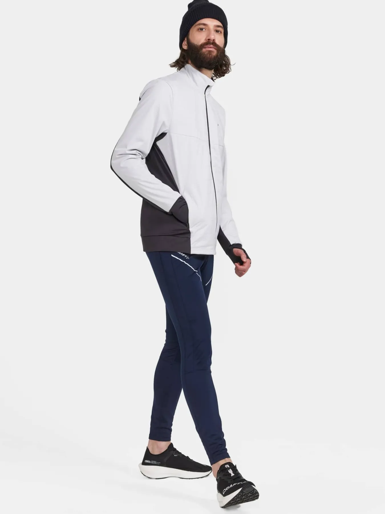 Craft Sportswear Jackor & Västar|Träning^ADV Essence Warm Jacket M Ash-Slate