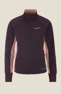 Craft Sportswear Jackor & Västar|Träning^ADV Essence Warm Jacket W Dk-Plum/Charm