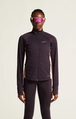 Craft Sportswear Jackor & Västar|Träning^ADV Essence Warm Jacket W Dk-Plum/Charm