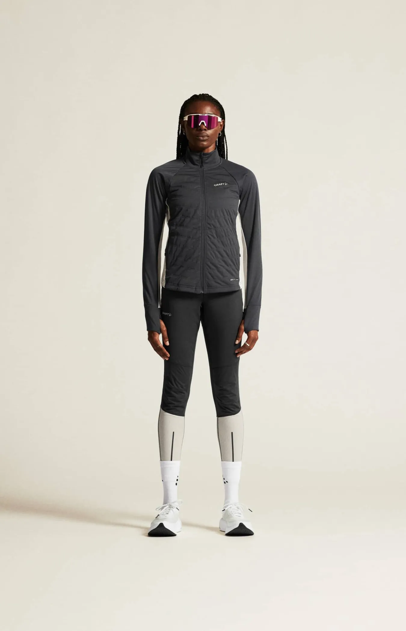 Craft Sportswear Jackor & Västar|Träning^ADV Essence Warm Jacket W Slate/Plaste
