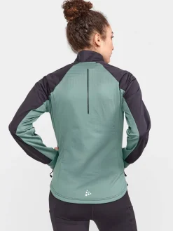Craft Sportswear Jackor & Västar|Träning^ADV Essence Warm Jacket W Thyme-Slate