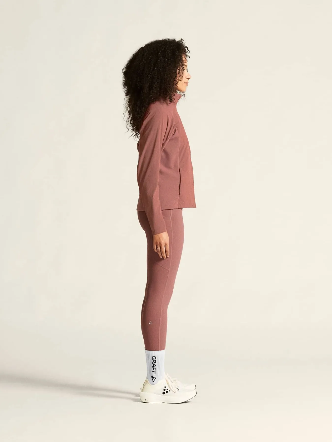 Craft Sportswear Tights^ADV Essence Warm Tights 3 W Rose Brown