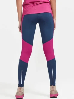 Craft Sportswear Tights|Träning^ADV Essence Warm Tights W Tide-Roxo