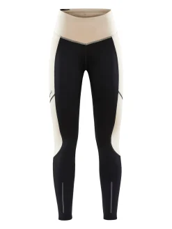 Craft Sportswear Tights|Träning^ADV Essence Warm Tights W Black-Ecru