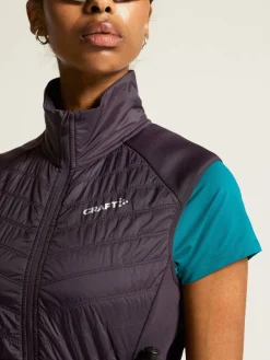Craft Sportswear Jackor & Västar|Träning^ADV Essence Warm Vest W Dk Plum