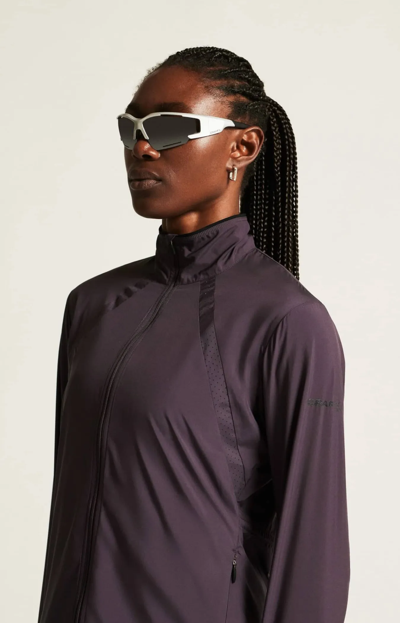 Craft Sportswear Jackor & Västar|Träning^ADV Essence Wind Jacket W Dk Plum