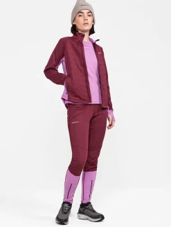 Craft Sportswear Tights|Träning^ADV Essence Wind Tights W Lupine-Punsch