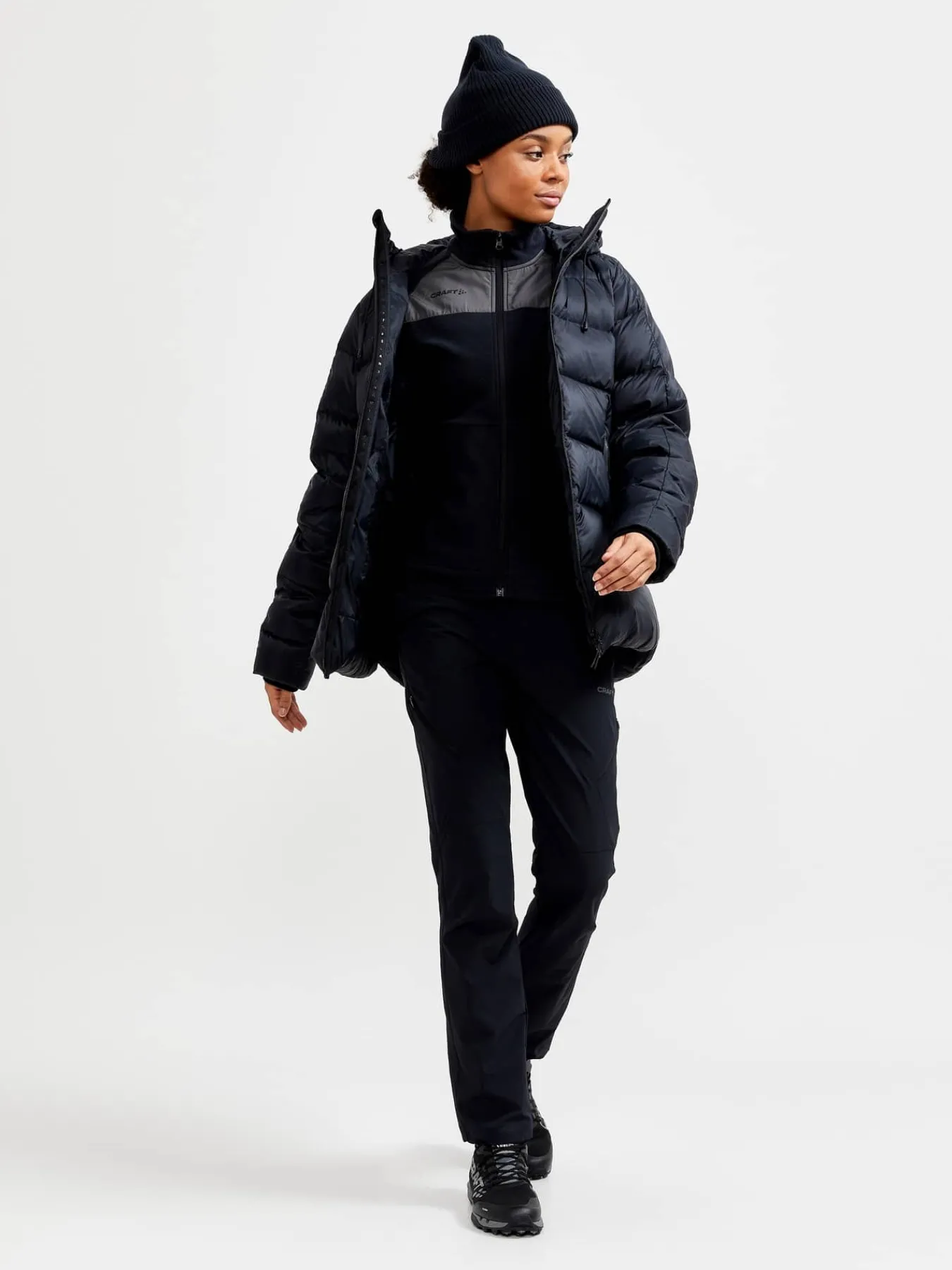 Craft Sportswear Mellanlager & Fleece|Mellanlager^ADV Explore Fleece Midlayer W Black-Granite
