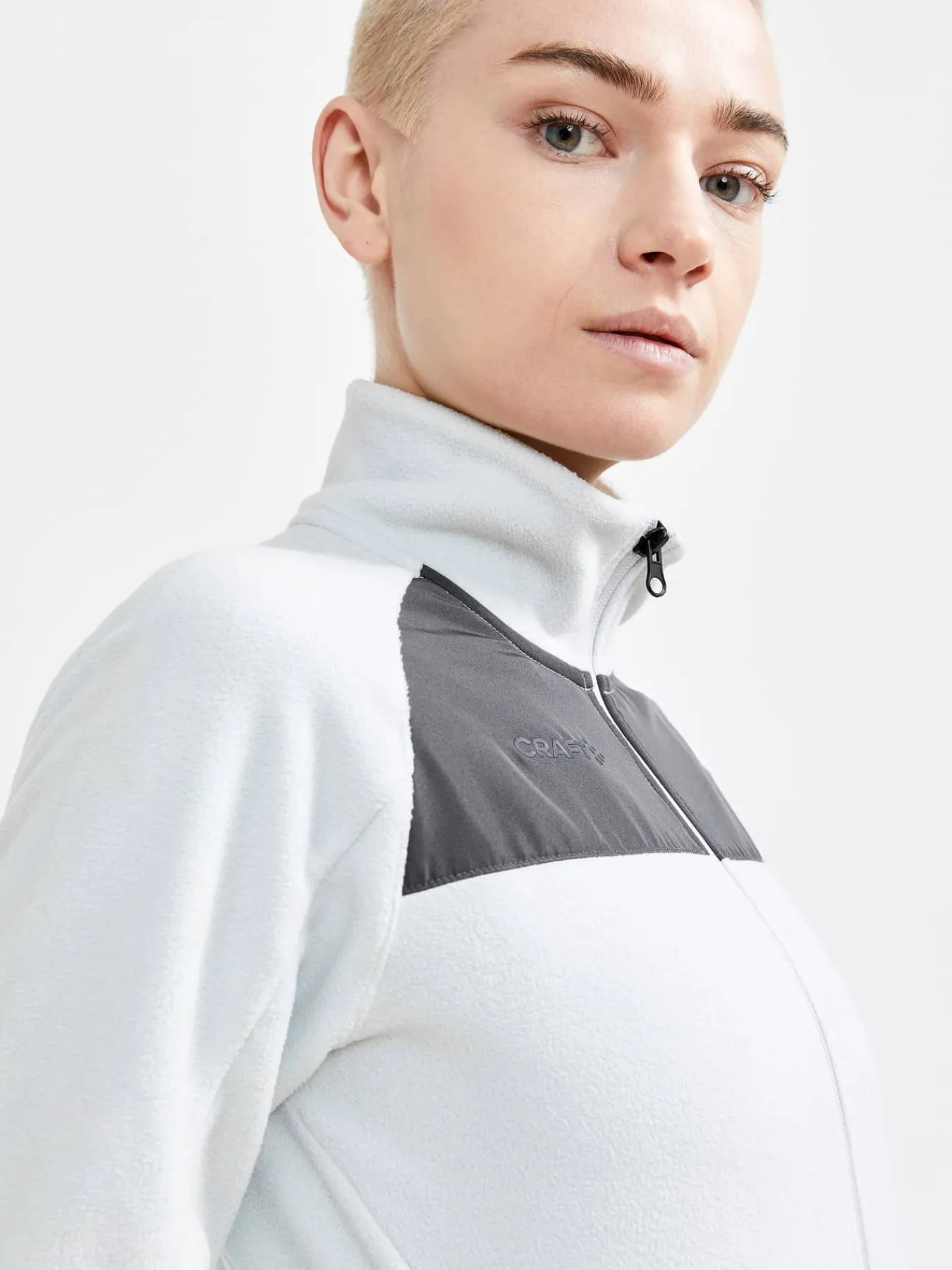 Craft Sportswear Mellanlager & Fleece|Mellanlager^ADV Explore Fleece Midlayer W Ash-Granite