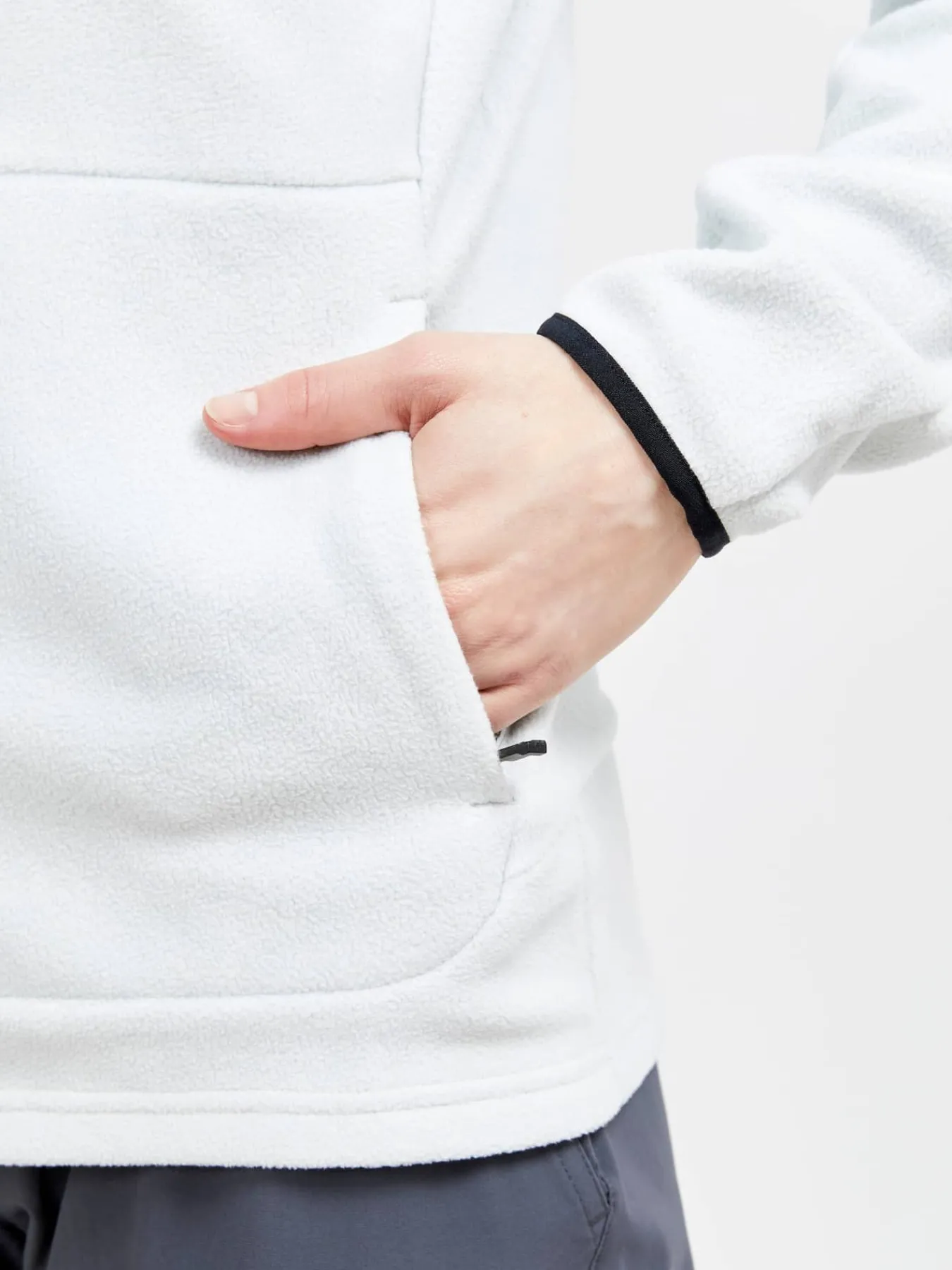 Craft Sportswear Mellanlager & Fleece|Mellanlager^ADV Explore Fleece Midlayer W Ash-Granite
