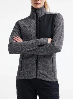 Craft Sportswear Jackor & Västar^ADV Explore Heavy Fleece Jacket W Black-Melange