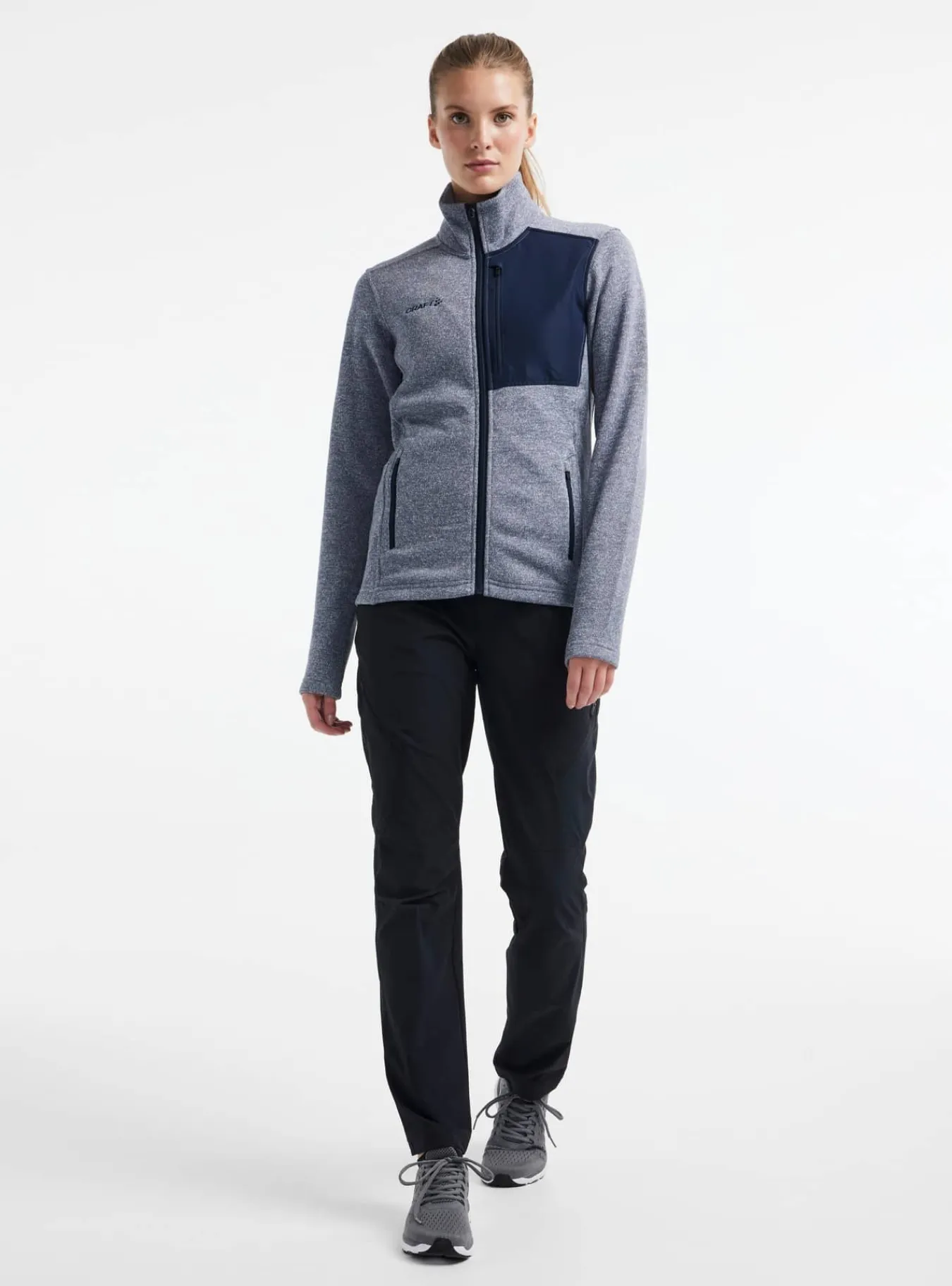Craft Sportswear Jackor & Västar^ADV Explore Heavy Fleece Jacket W Flow-Blaze