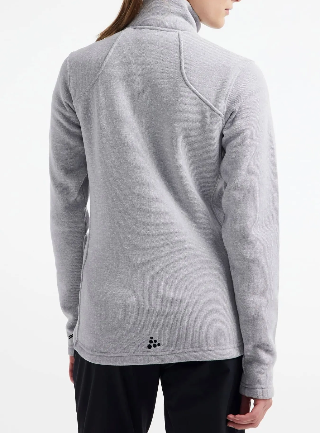 Craft Sportswear Jackor & Västar^ADV Explore Heavy Fleece Jacket W Grey Melange-Black
